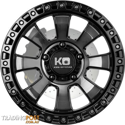 KING OFFROAD ARMOR GLOSS BLACK BLACK TINT - photo 2 of 2