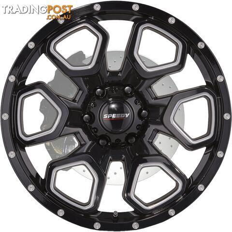 SPEEDY WHEELS RHINO PIANO BLACKBLACK MILLED - photo 2 of 2