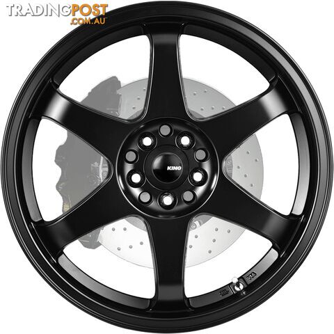 KING WHEELS KATANA BLACK SATIN - photo 2 of 2