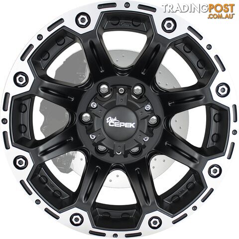 DC WHEELS TORQUE MATTE BLACK MACHINED - photo 2 of 2