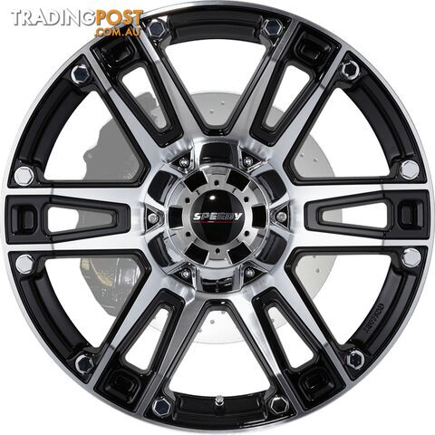 SPEEDY WHEELS OUTLAW MACHINEDPIANO BLACK - photo 2 of 2