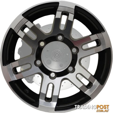 ION WHEELS 18 BLACK MACHINED