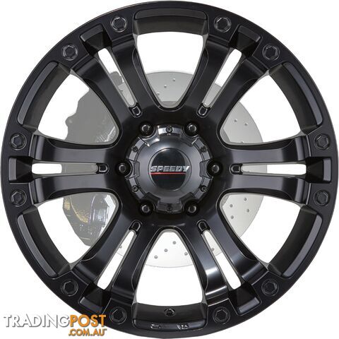 SPEEDY WHEELS INTERCEPTOR SATIN BLACK - photo 2 of 2