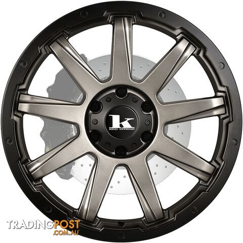 KING OFFROAD GATOR GUNMETAL SATIN - photo 2 of 2