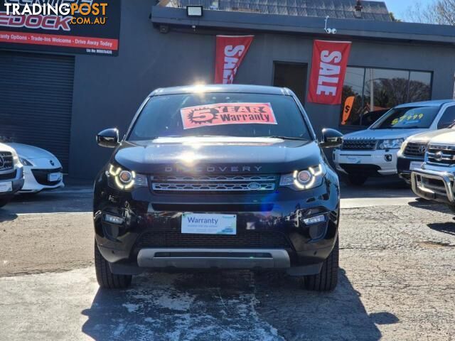 2016 LAND ROVER DISCOVERY SPORT L550 SD4 HSE WAGON 5DR SPTS AUTO 9SP 4X4 2.2DT...