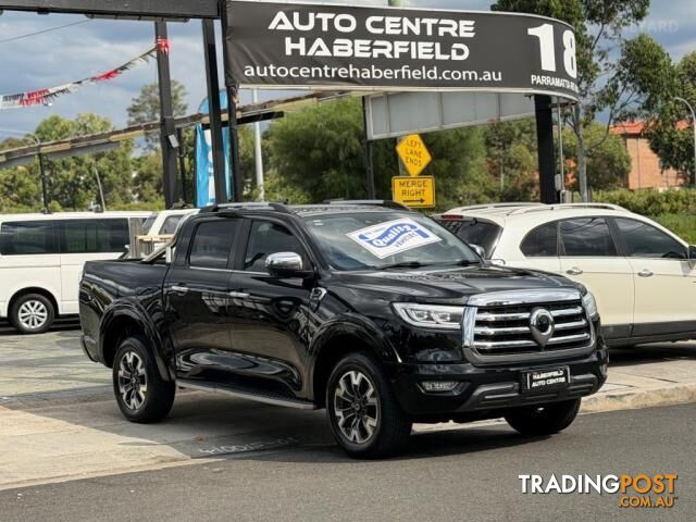 2022 GWM UTE NPW CANNON-L UTILITY DUAL CAB 4DR SPTS AUTO 8SP 4X4 1030KG 2.0DT...