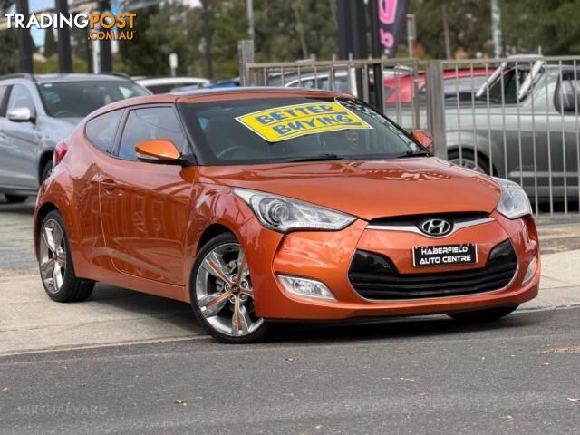 2012 HYUNDAI VELOSTER FS  COUPE 4DR D-CT 6SP 1.6I [FEB]  HATCH - photo 5 of 28