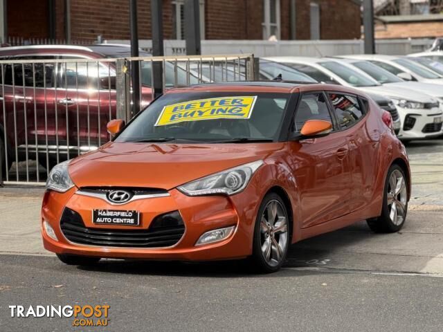 2012 HYUNDAI VELOSTER FS  COUPE 4DR D-CT 6SP 1.6I [FEB]  HATCH - photo 3 of 28