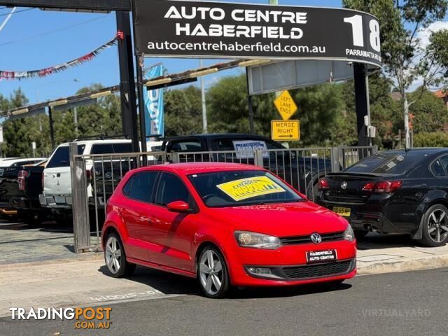 2014 VOLKSWAGEN POLO 6R 77TSI COMFORTLINE HATCHBACK 5DR MAN 6SP 1.2T [MY14]...