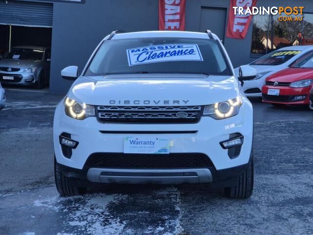 2017 LAND ROVER DISCOVERY SPORT L550 TD4 150 HSE WAGON 5DR SPTS AUTO 9SP 4X4...