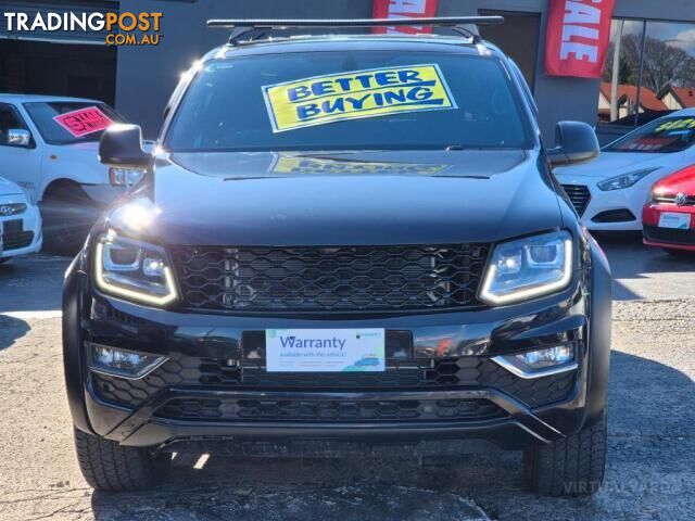 2018 VOLKSWAGEN AMAROK 2H MY18 TDI550 DARK LABEL UTILITY DUAL CAB 4DR AUTO 8SP...