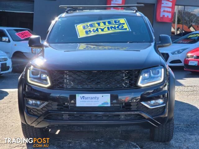 2018 VOLKSWAGEN AMAROK 2H MY18 TDI550 DARK LABEL UTILITY DUAL CAB 4DR AUTO 8SP...