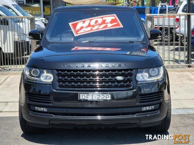 2016 LAND-ROVER RANGE-ROVER L405 SDV8 VOGUE SE WAGON 5DR SPTS AUTO 8SP 4X4...
