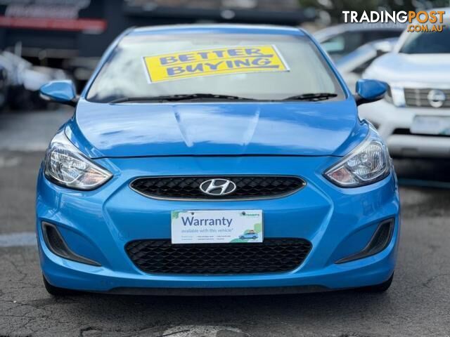 2018 HYUNDAI ACCENT SPORT RB6 MY18 RB6 SEDAN