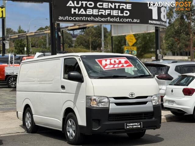 2017 TOYOTA HIACE TRH201R VAN LWB 4DR MAN 5SP, 1088KG 2.7I VAN