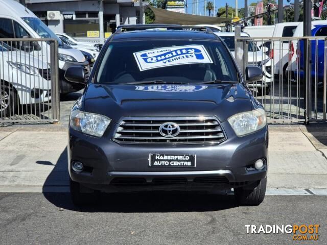 2008 TOYOTA KLUGER GSU45R KX-S WAGON 7ST 5DR SPTS AUTO 5SP, AWD 3.5I WAGON