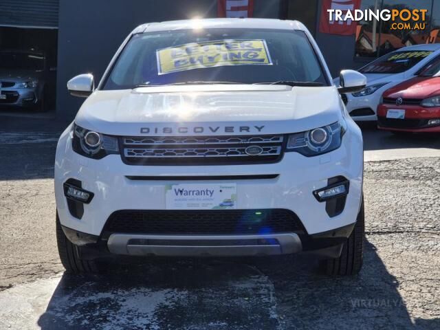 2017 LAND ROVER DISCOVERY SPORT L550 TD4 150 HSE WAGON 5DR SPTS AUTO 9SP 4X4...