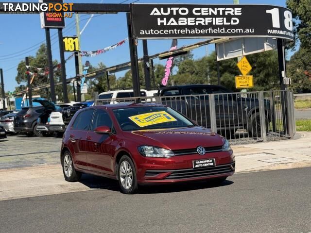 2019 VOLKSWAGEN GOLF 7.5 110TSI TRENDLINE HATCHBACK 5DR DSG 7SP 1.4T [MY20]...
