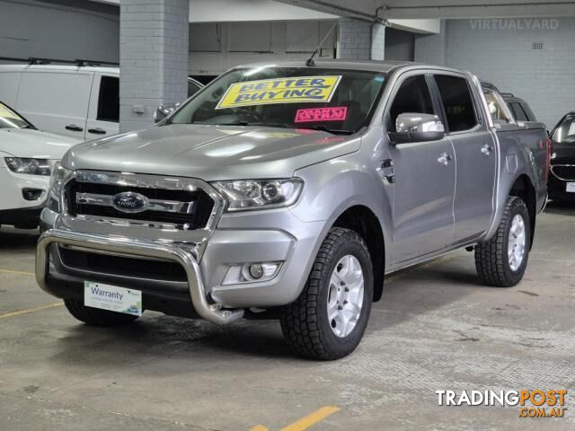 2015 FORD RANGER PX MKII XLT UTILITY DOUBLE CAB 4DR MAN 6SP, 4X4 971KG 3.2DT...