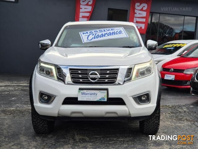 2016 NISSAN NAVARA D23 S2 ST UTILITY DUAL CAB 4DR SPTS AUTO 7SP 4X4 985KG 2.3DTT...