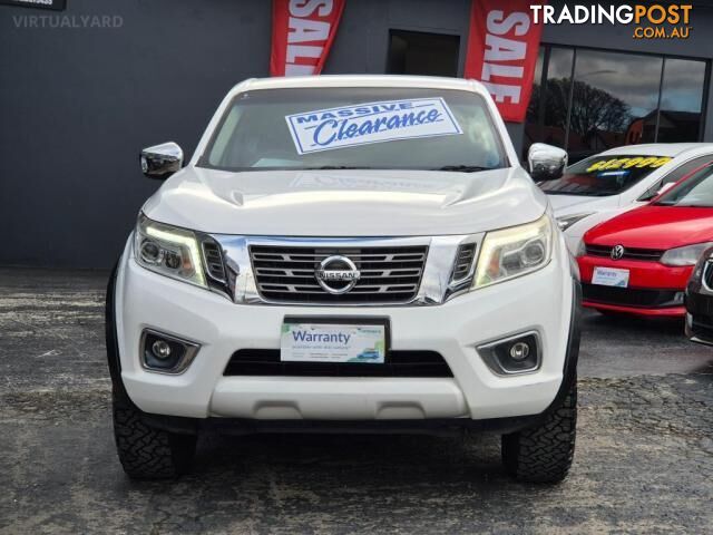 2016 NISSAN NAVARA D23 S2 ST UTILITY DUAL CAB 4DR SPTS AUTO 7SP 4X4 985KG 2.3DTT...