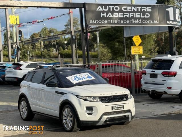 2015 LAND-ROVER RANGE-ROVER-EVOQUE L538 SD4 PURE WAGON 5DR SPTS AUTO 9SP 4X4...