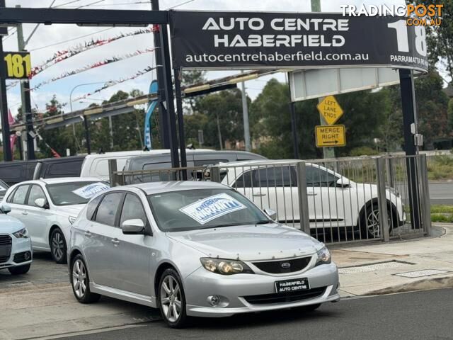 2009 SUBARU IMPREZA G3 RS HATCHBACK 5DR SPTS AUTO 4SP AWD 2.0I [MY09] HATCH