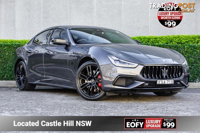 2021 MASERATI GHIBLI MODENA M157MY22 4D SEDAN