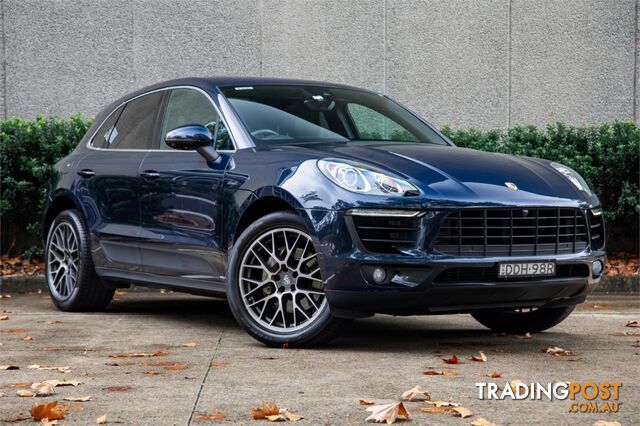 2016 PORSCHE MACAN SDIESEL MY17 4D WAGON