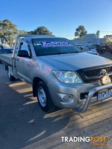 2010 TOYOTA HILUX WORKMATE TGN16R MY10 SINGLE CAB CAB CHASSIS