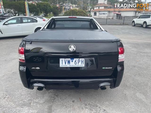 2010 HOLDEN UTE SV6 VE MY10 EXTENDED CAB UTILITY