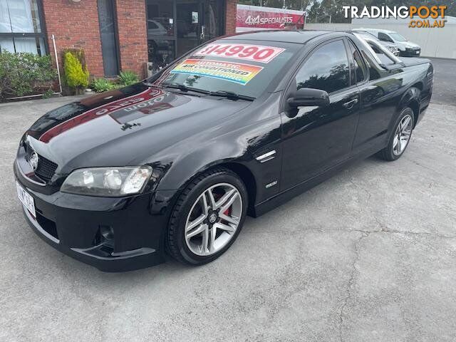 2010 HOLDEN UTE SV6 VE MY10 EXTENDED CAB UTILITY