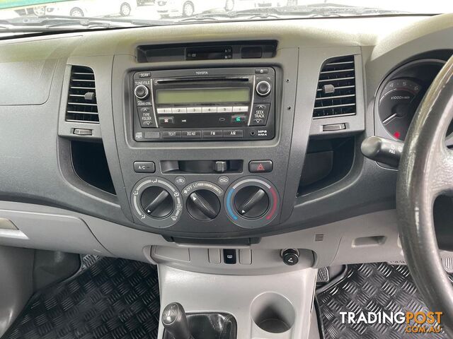 2011 TOYOTA HILUX WORKMATE KUN26R MY12 4X4 DUAL CAB UTILITY