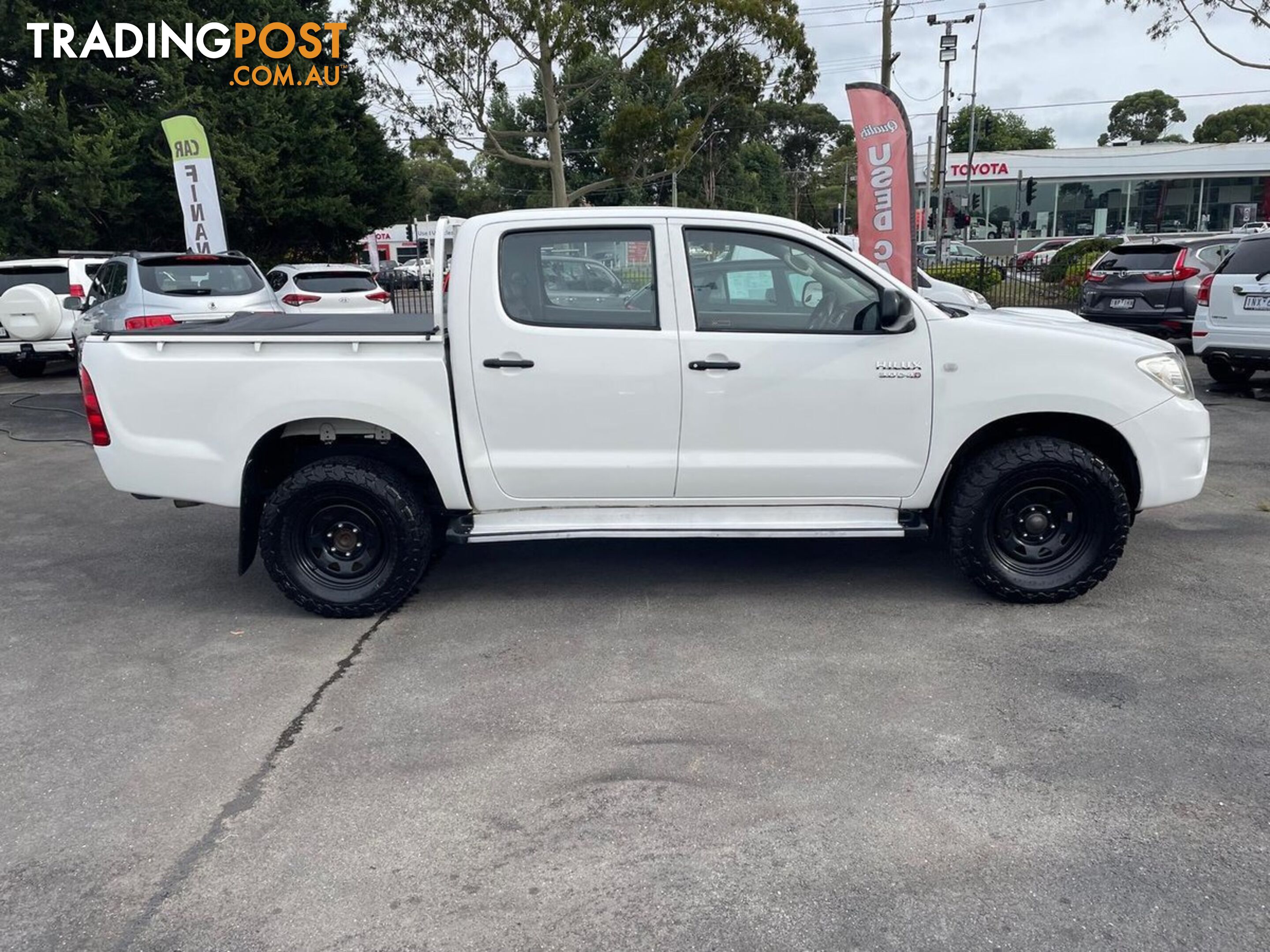 2011 TOYOTA HILUX WORKMATE KUN26R MY12 4X4 DUAL CAB UTILITY