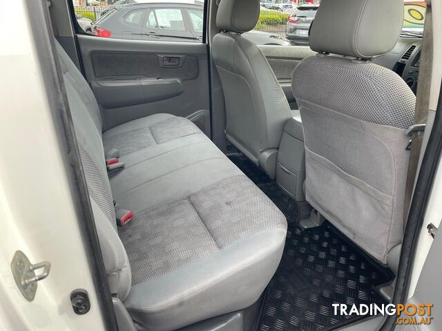 2011 TOYOTA HILUX WORKMATE KUN26R MY12 4X4 DUAL CAB UTILITY