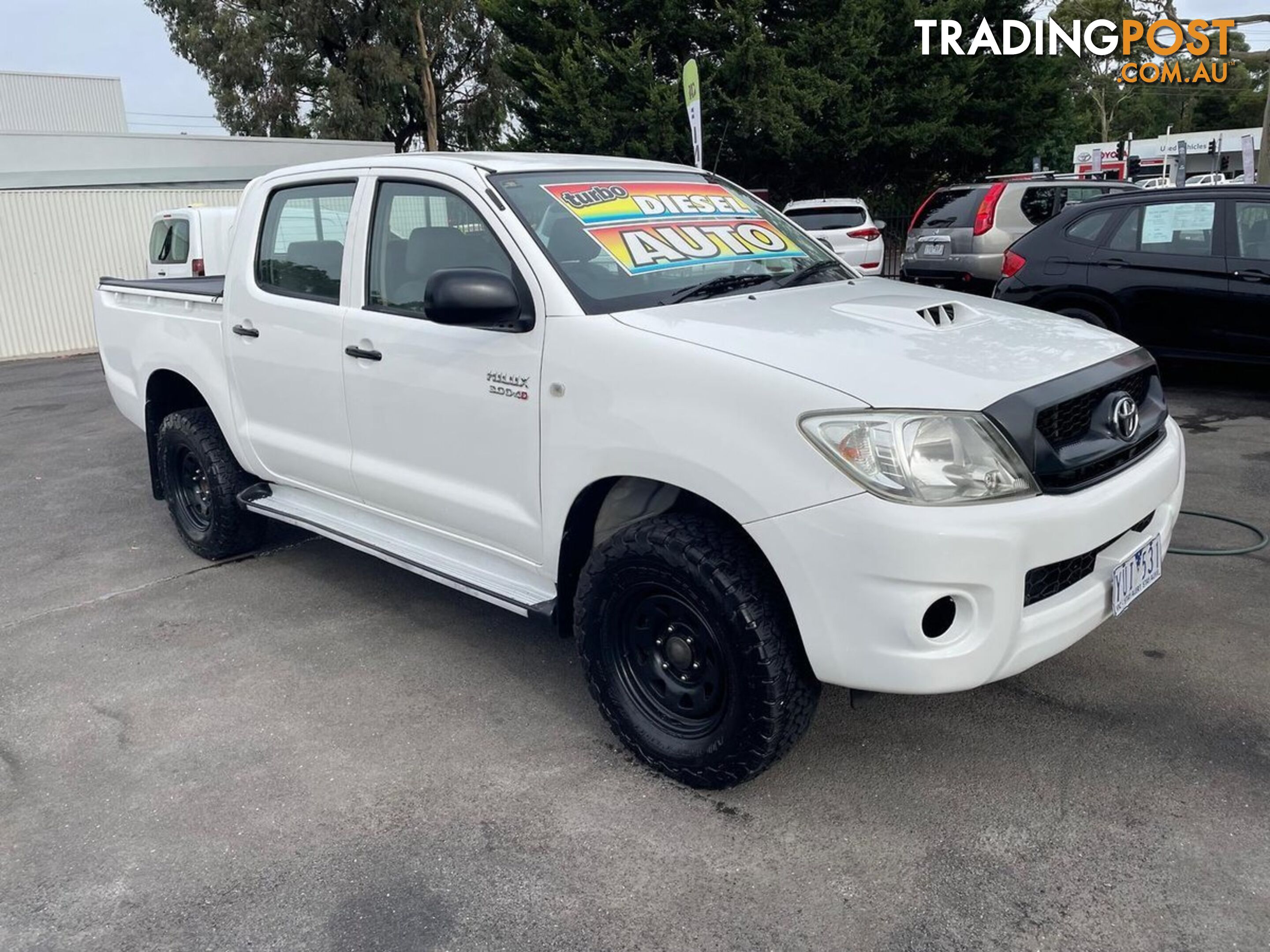 2011 TOYOTA HILUX WORKMATE KUN26R MY12 4X4 DUAL CAB UTILITY