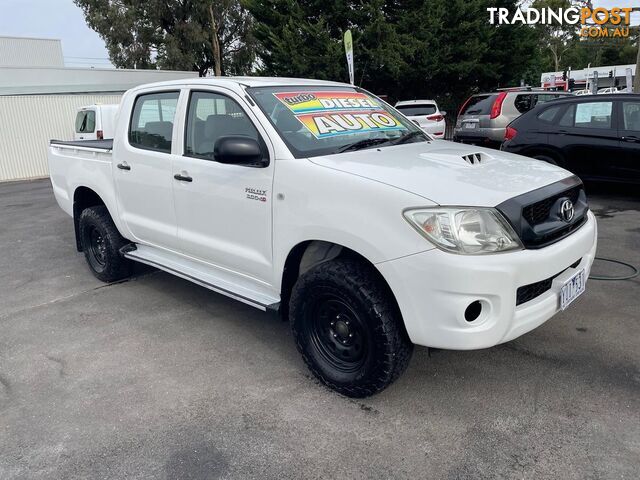 2011 TOYOTA HILUX WORKMATE KUN26R MY12 4X4 DUAL CAB UTILITY