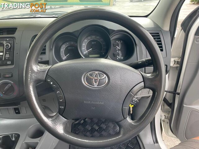 2011 TOYOTA HILUX WORKMATE KUN26R MY12 4X4 DUAL CAB UTILITY