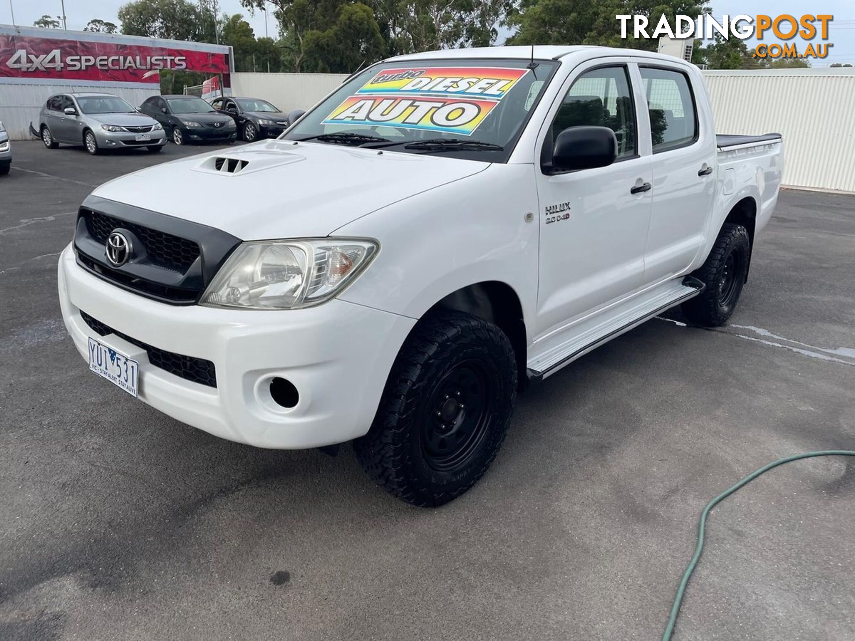 2011 TOYOTA HILUX WORKMATE KUN26R MY12 4X4 DUAL CAB UTILITY