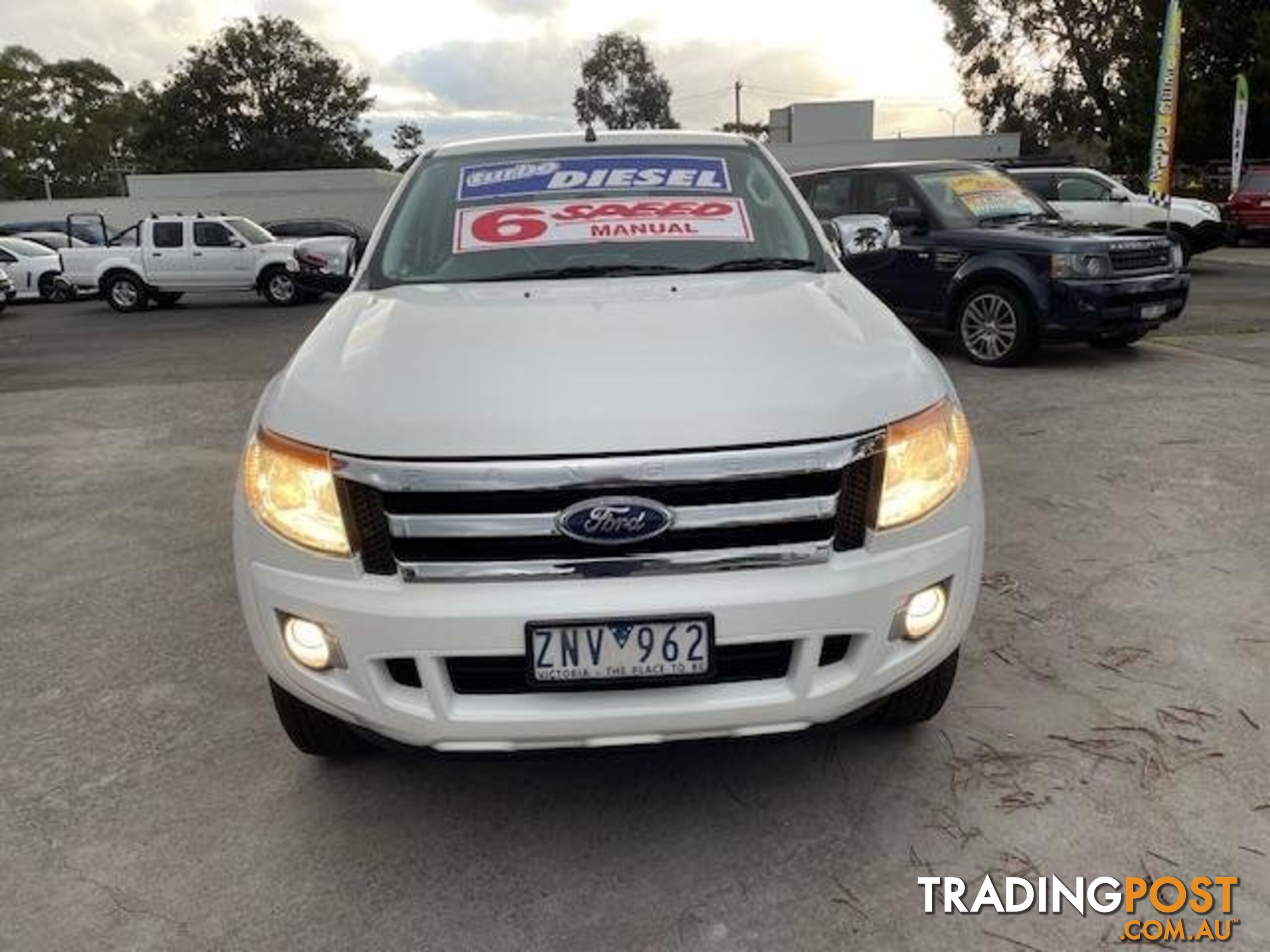 2013 FORD RANGER XLT PX 4X4 DUAL RANGE DUAL CAB UTILITY