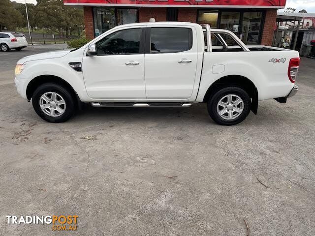 2013 FORD RANGER XLT PX 4X4 DUAL RANGE DUAL CAB UTILITY