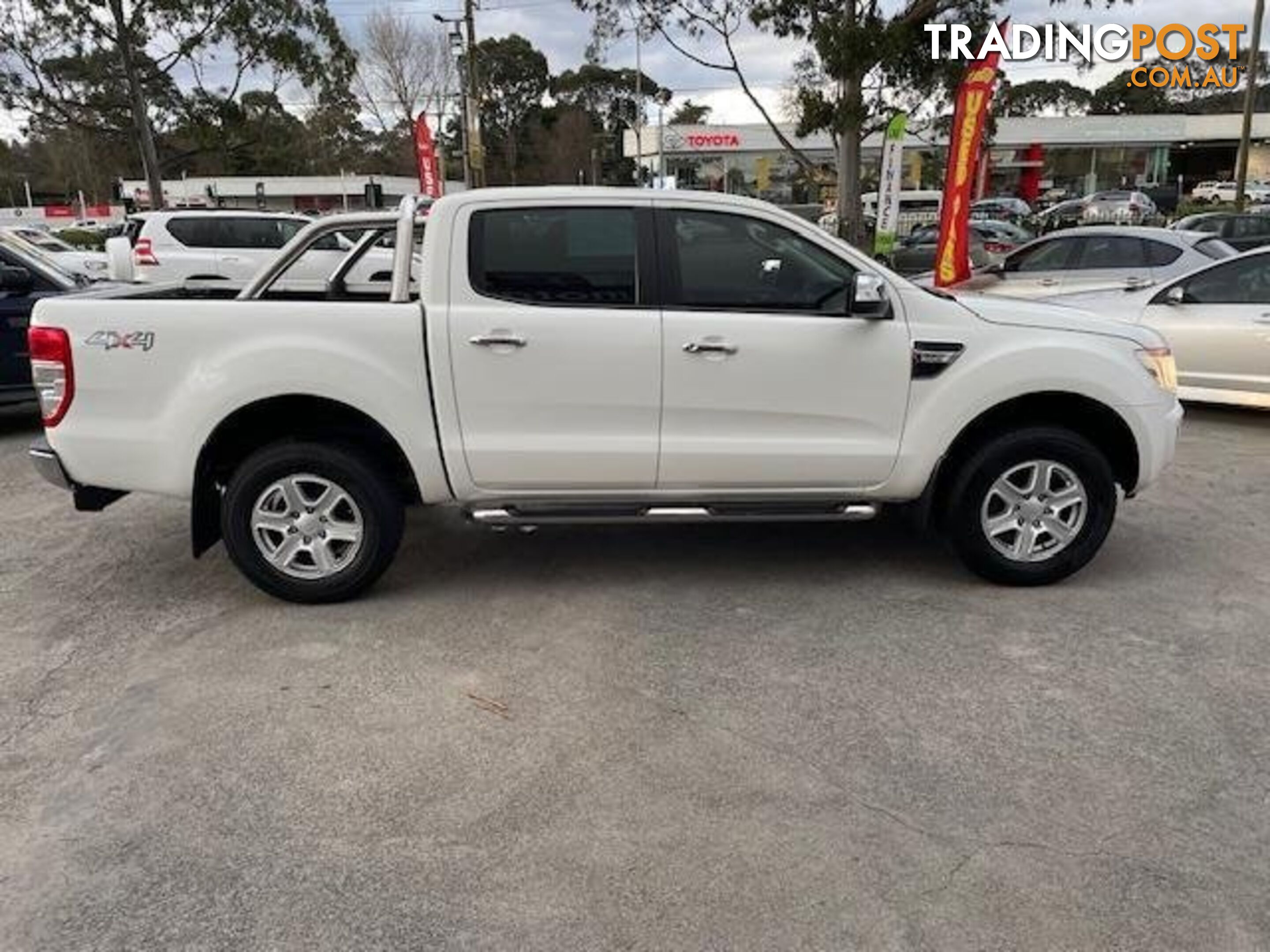 2013 FORD RANGER XLT PX 4X4 DUAL RANGE DUAL CAB UTILITY