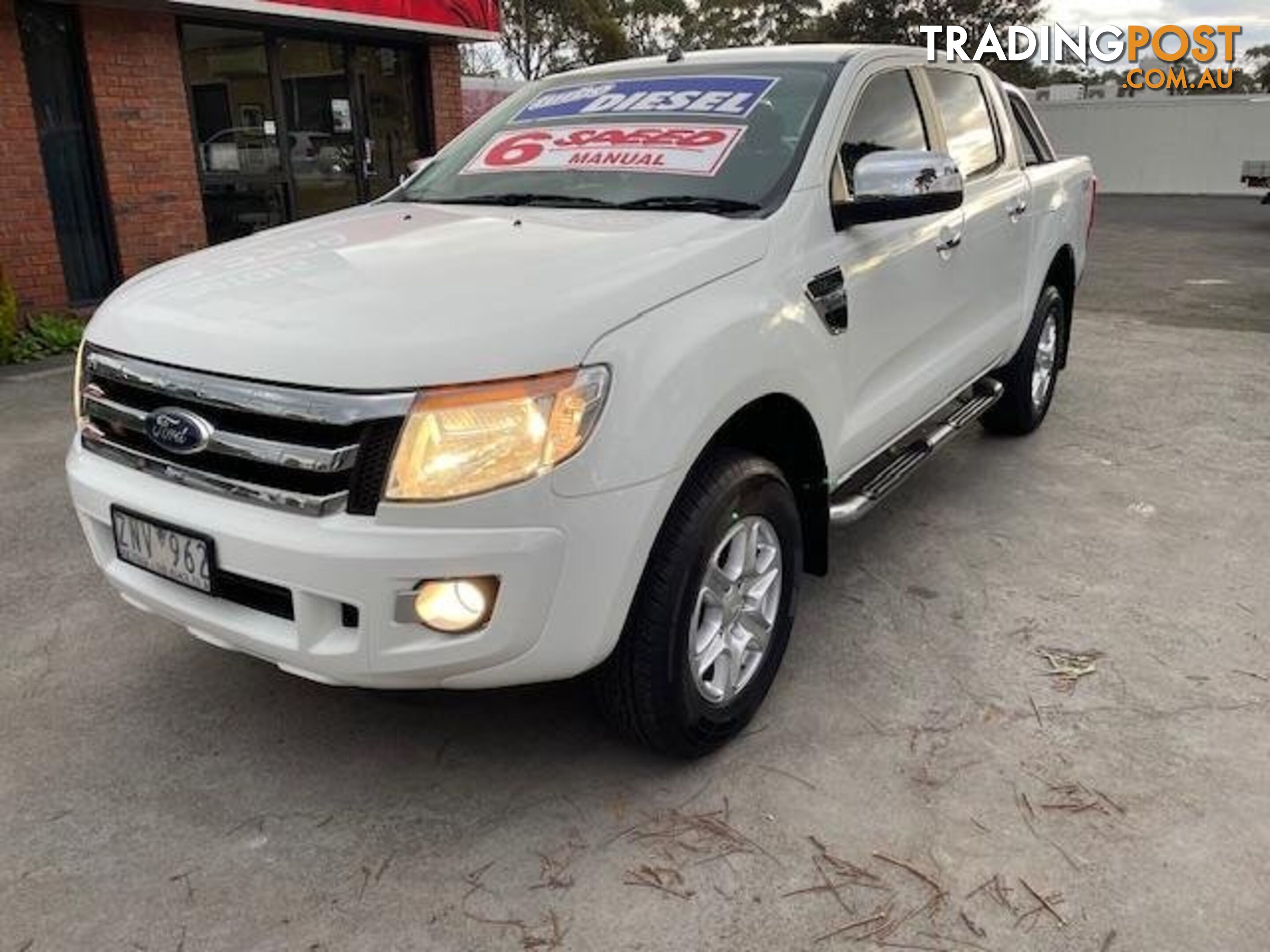 2013 FORD RANGER XLT PX 4X4 DUAL RANGE DUAL CAB UTILITY