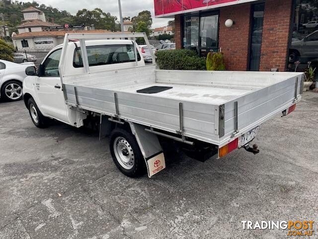 2009 TOYOTA HILUX WORKMATE TGN16R MY10 SINGLE CAB CAB CHASSIS