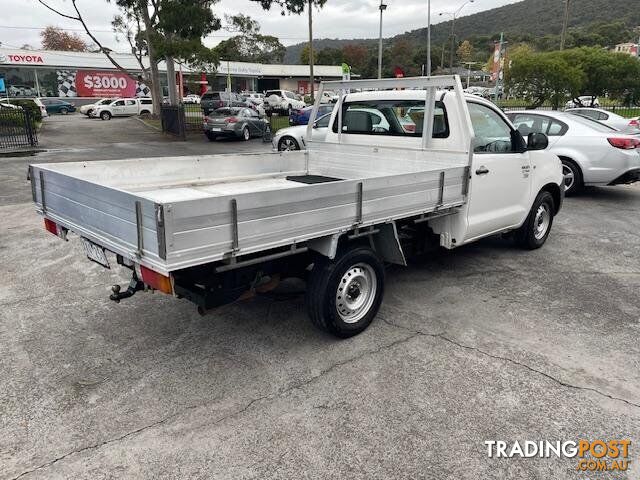 2009 TOYOTA HILUX WORKMATE TGN16R MY10 SINGLE CAB CAB CHASSIS