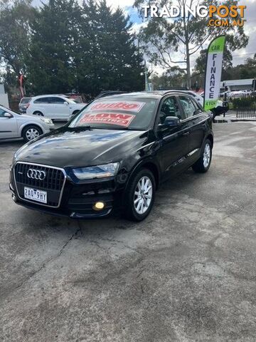 2013 AUDI Q3 TFSI 8U MY13 FOUR WHEEL DRIVE SUV