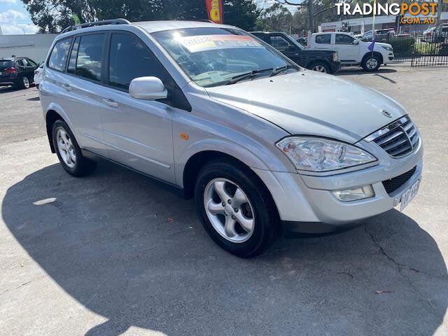 2007 SSANGYONG KYRON M200 XDI D100 4X4 DUAL RANGE SUV