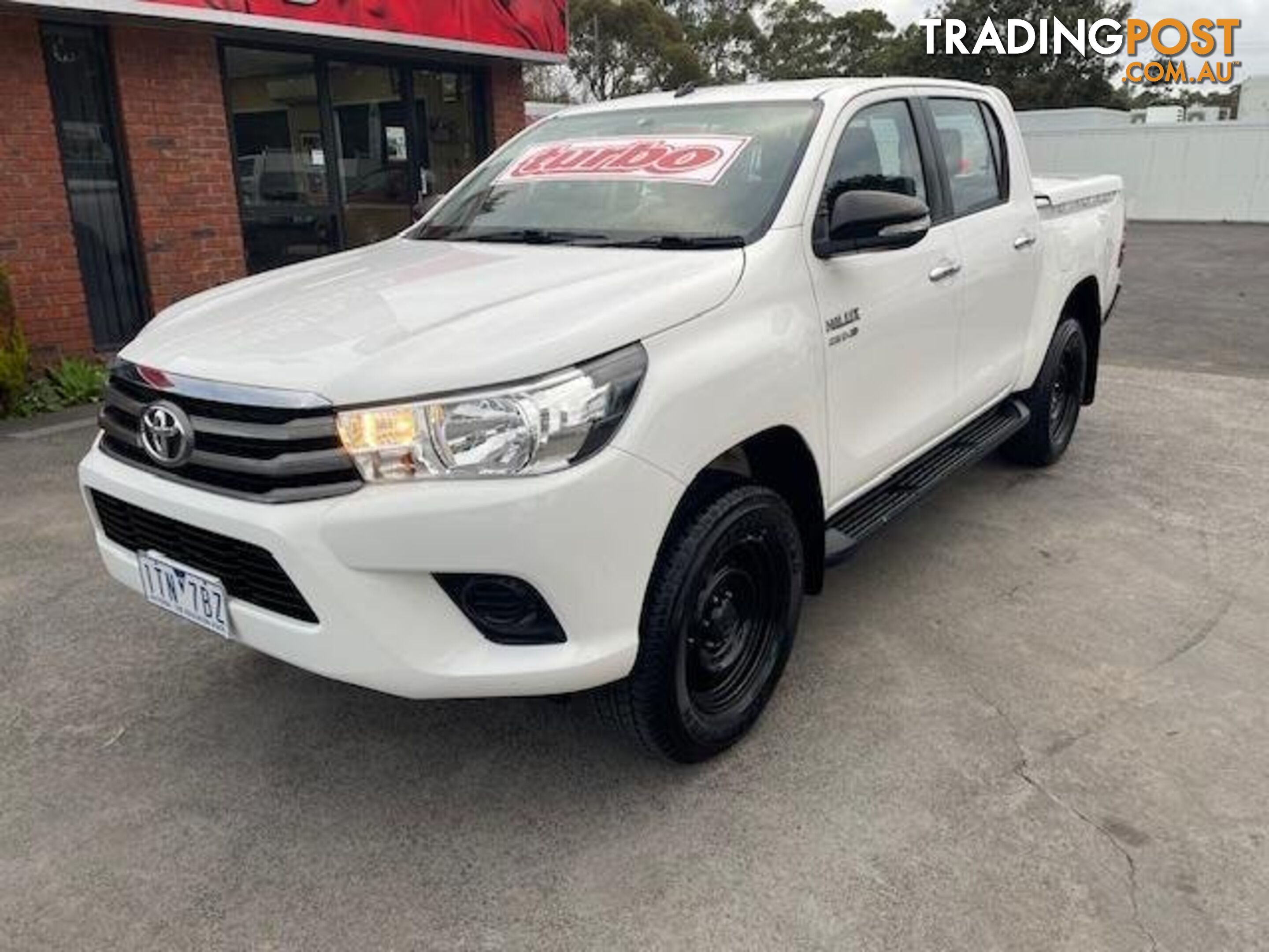 2016 TOYOTA HILUX SR HI-RIDER GUN136R DUAL CAB UTILITY