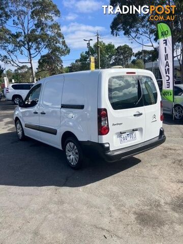 2016 CITROEN BERLINGO L2 HDI B9C MY16 VAN