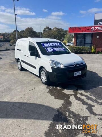 2016 CITROEN BERLINGO L2 HDI B9C MY16 VAN